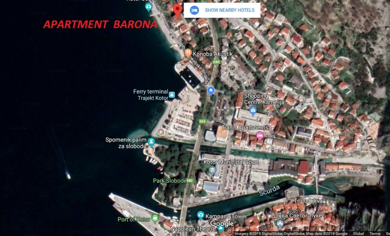 Apartment Barona Котор Екстериор снимка